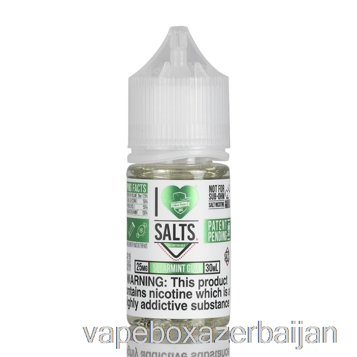 Vape Smoke Spearmint Gum - I Love Salts - 30mL 25mg